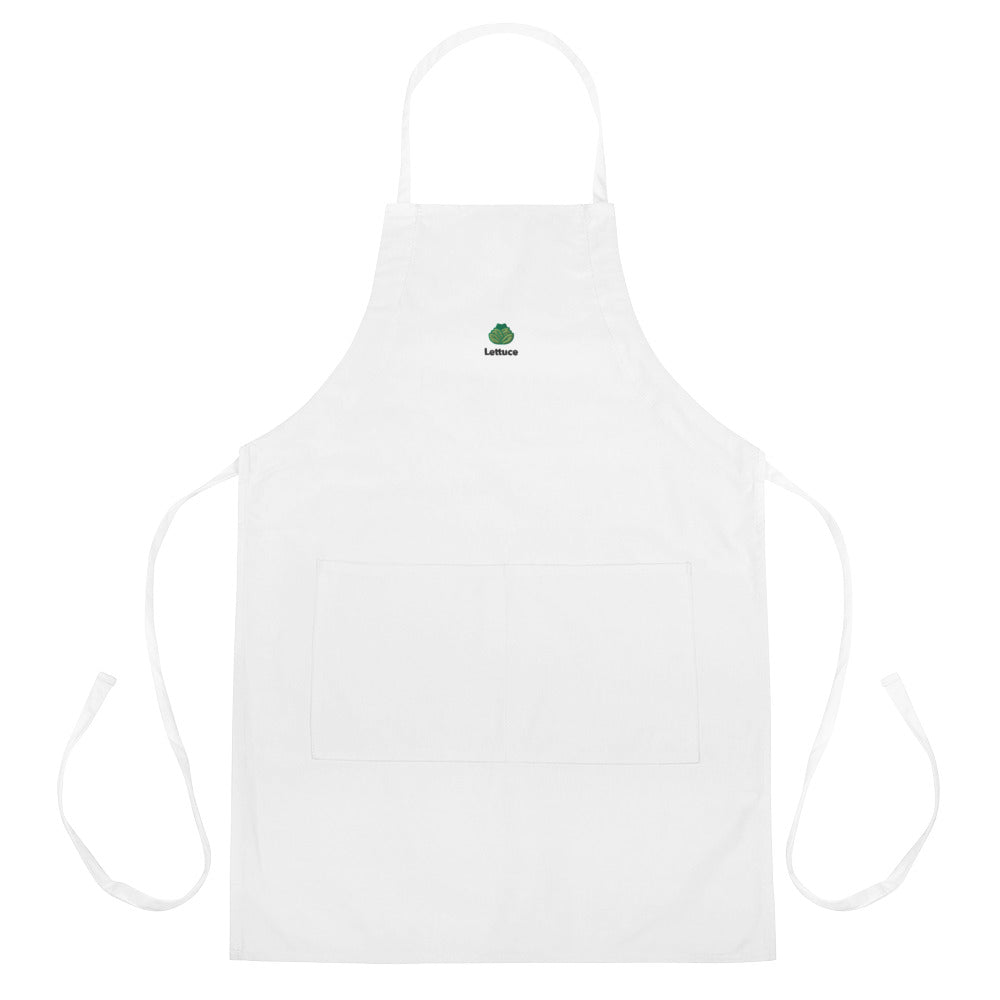 Lettuce Commerce Embroidered Apron