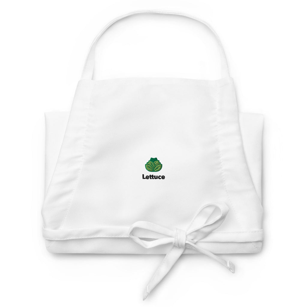 Lettuce Commerce Embroidered Apron