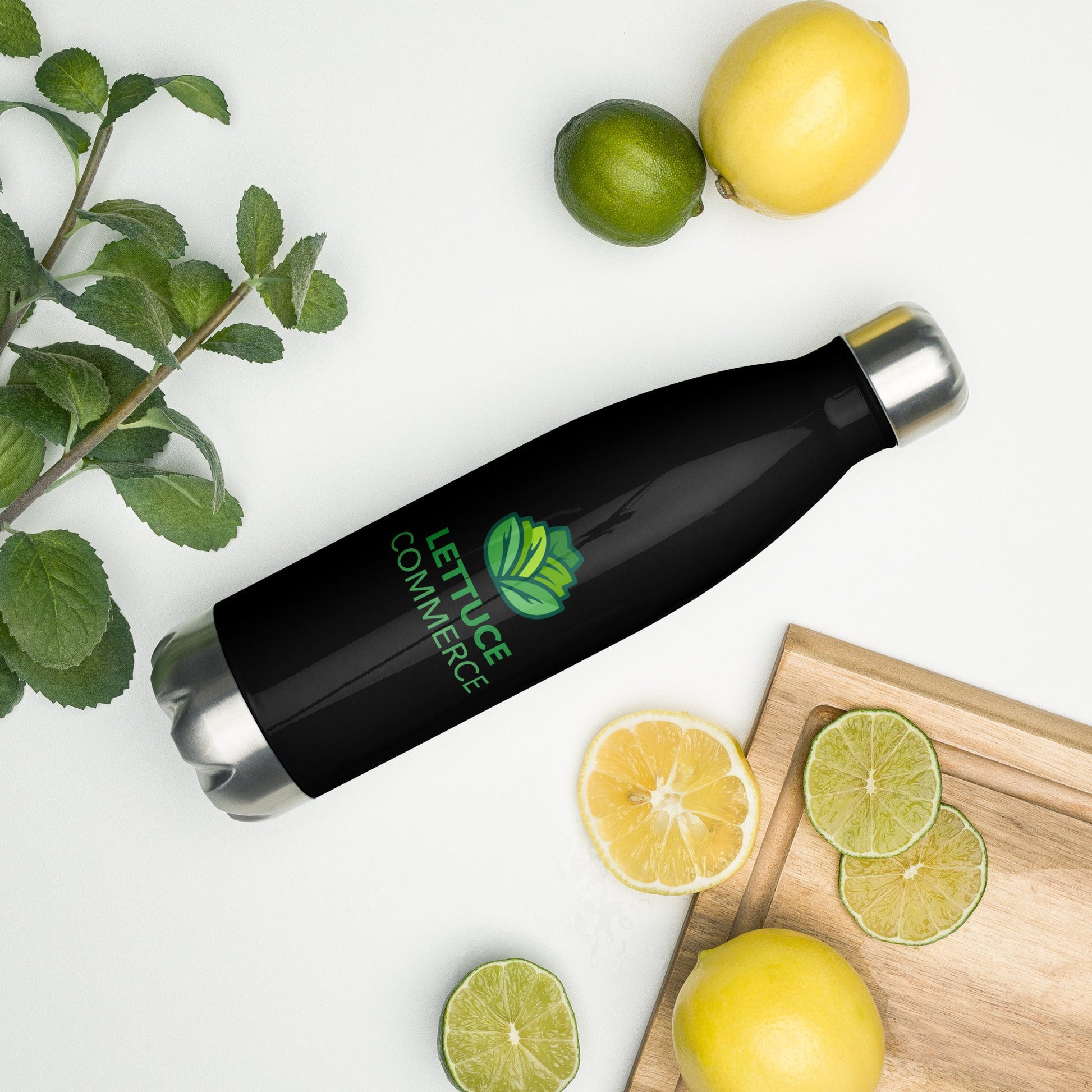 Lettuce Commerce Stainless steel water bottle
