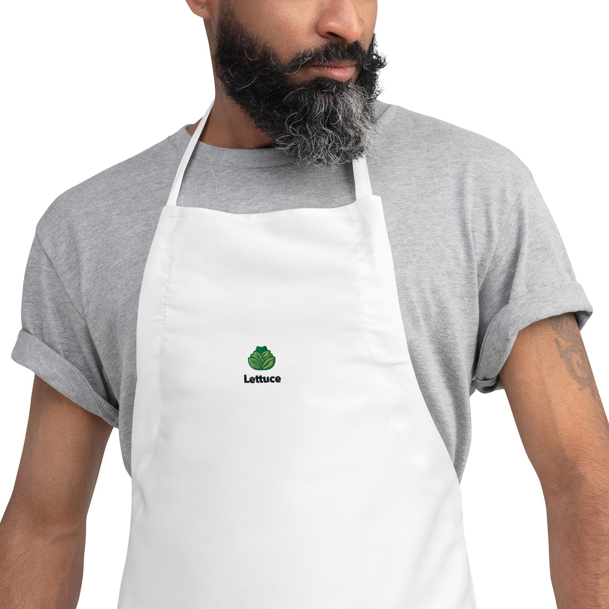 Lettuce Commerce Embroidered Apron