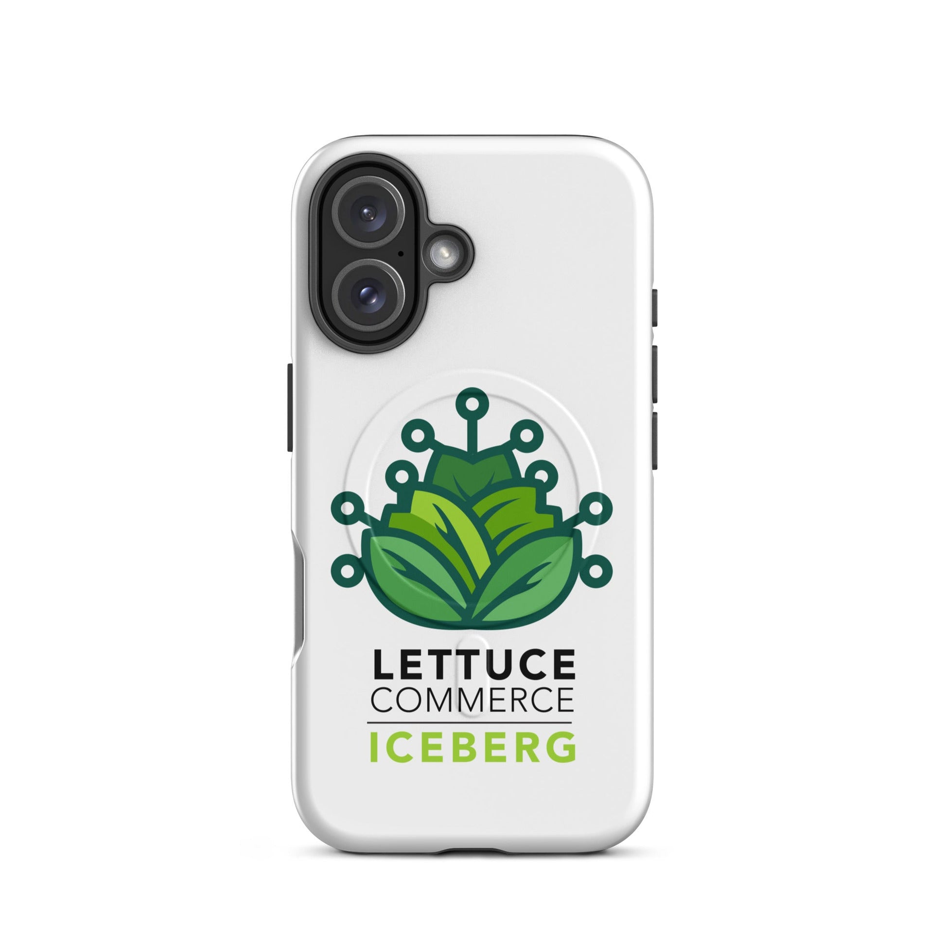 Lettuce Logo Iceberg | MagSafe® tough case for iPhone®