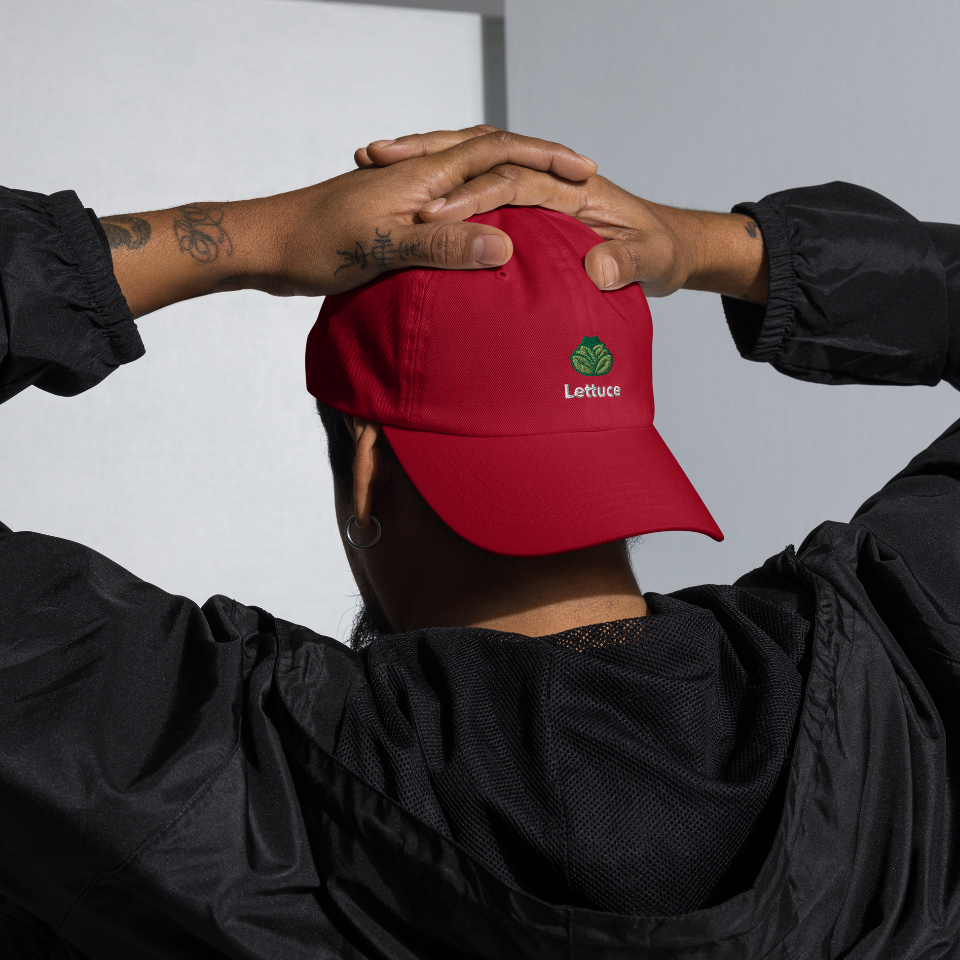 Lettuce "Dad hat"