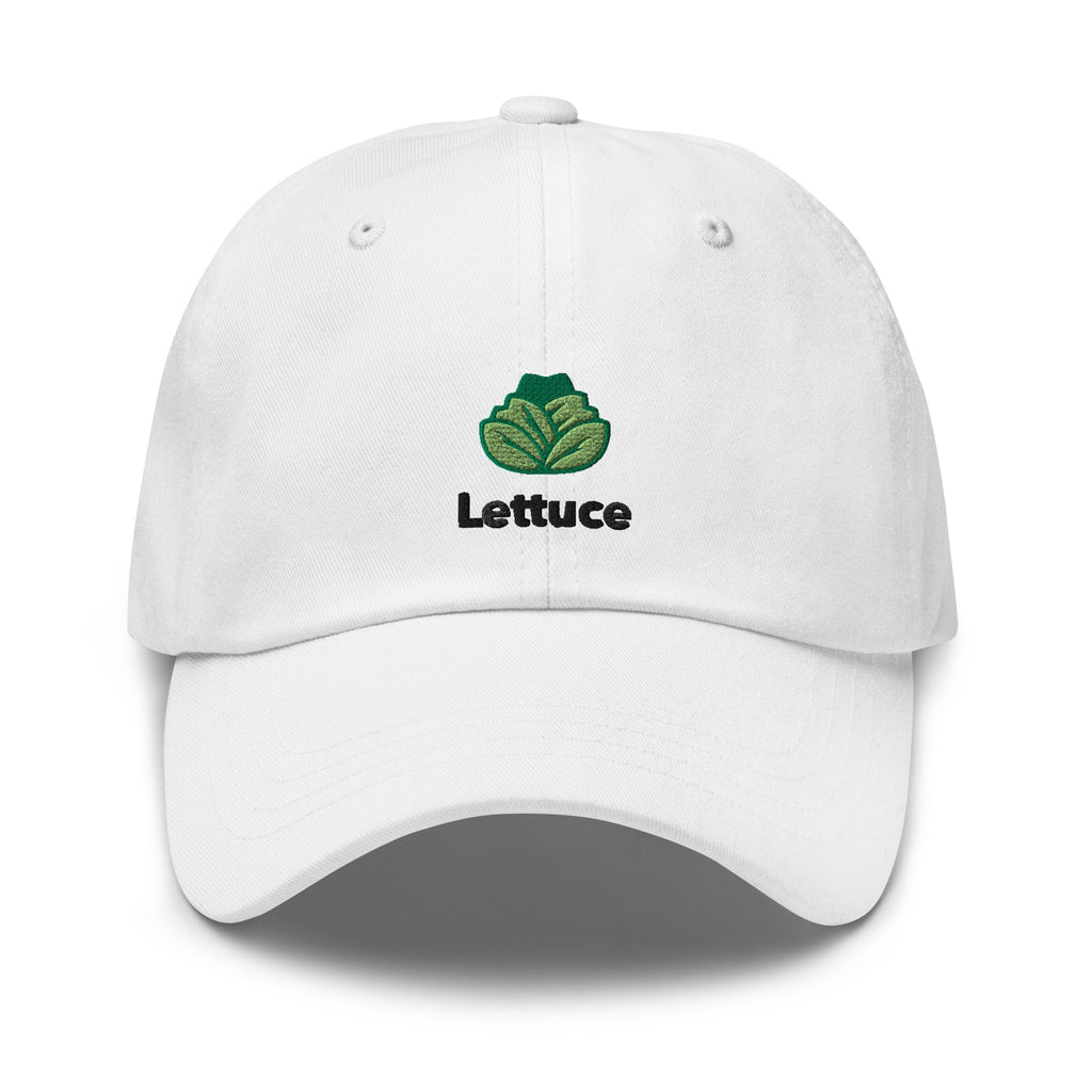 Lettuce Originals | Dad Hat - White