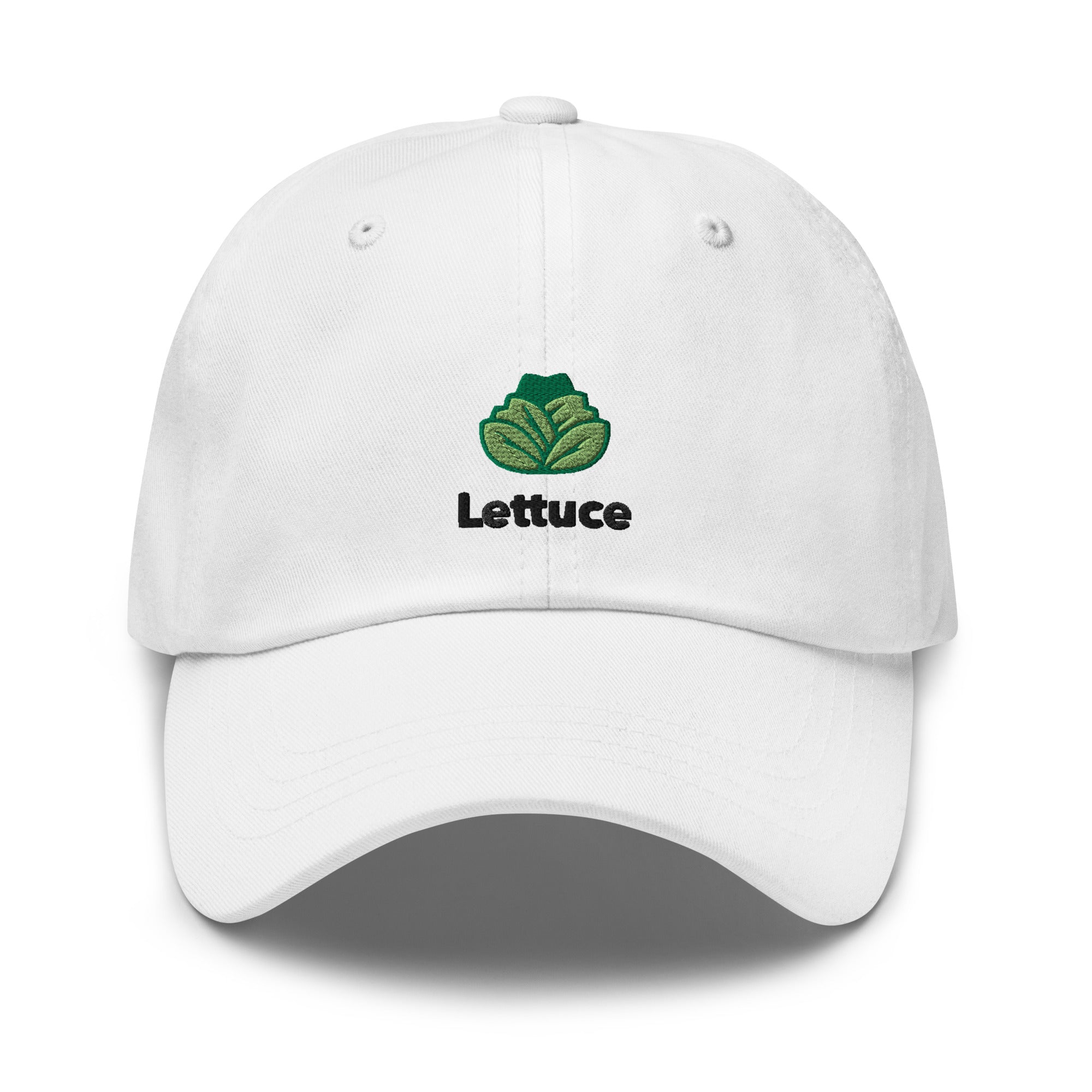 Lettuce Originals | Dad Hat - White