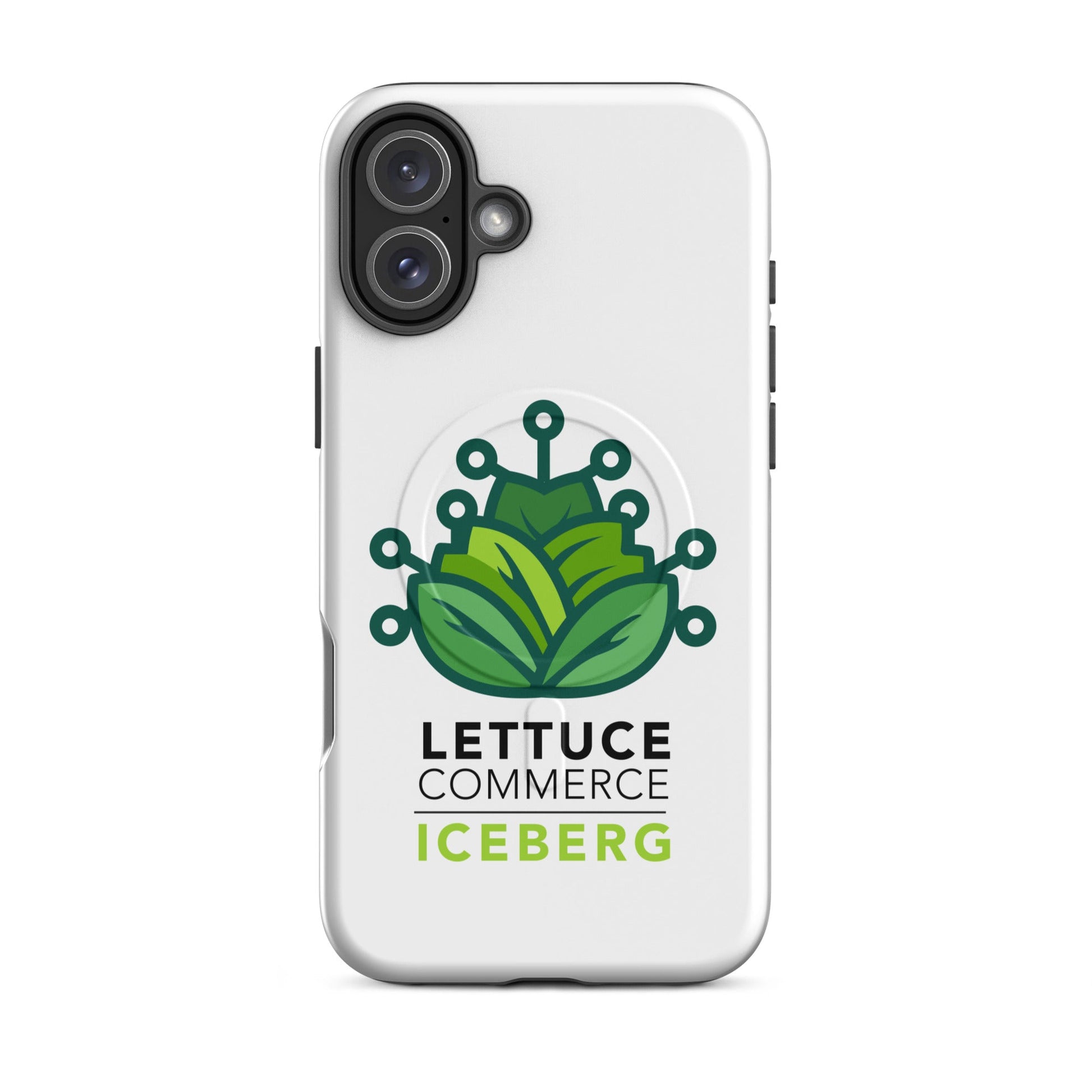 Lettuce Logo Iceberg | MagSafe® tough case for iPhone®
