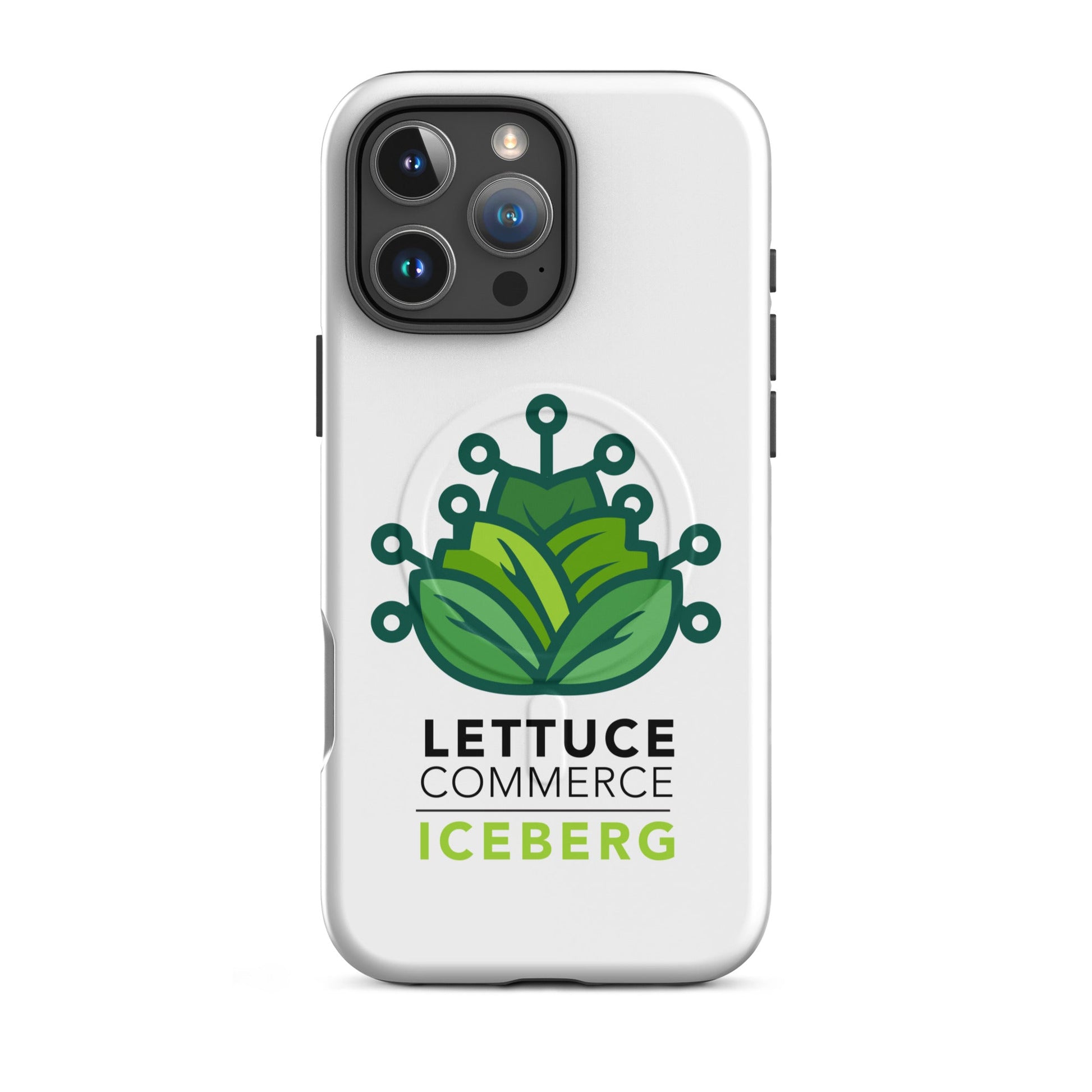 Lettuce Logo Iceberg | MagSafe® tough case for iPhone®